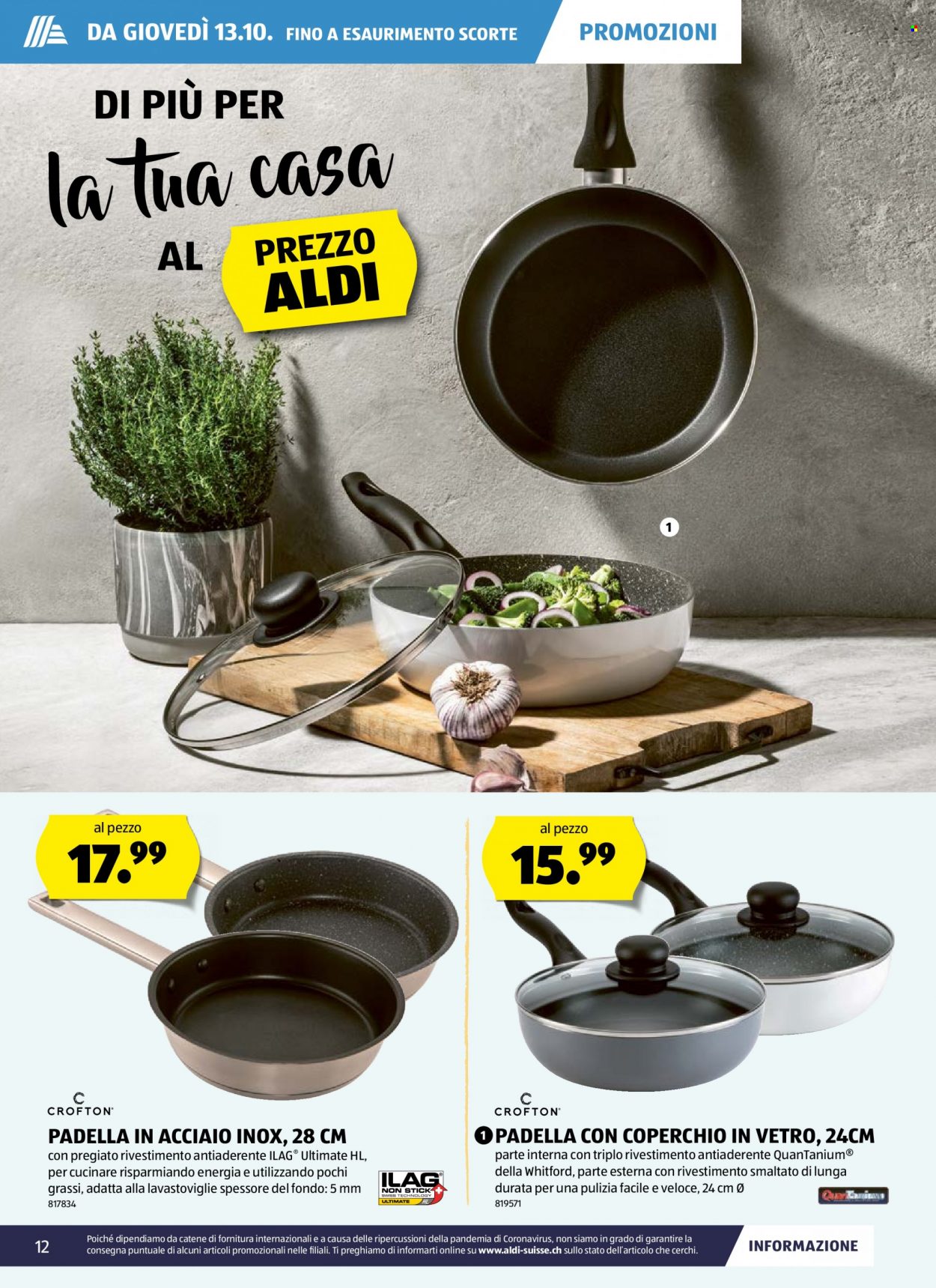 Volantino Aldi - 13.10.2022 - 19.10.2022. Pagina 12