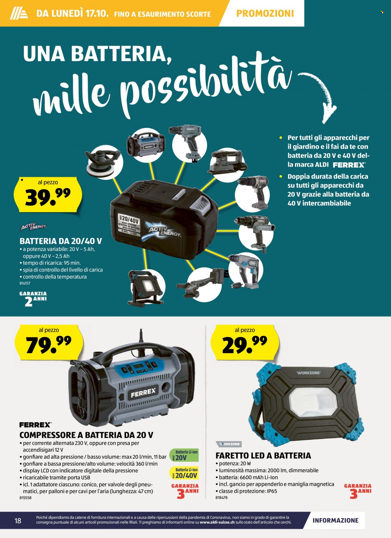 Volantino Aldi - 13.10.2022 - 19.10.2022. Pagina 18