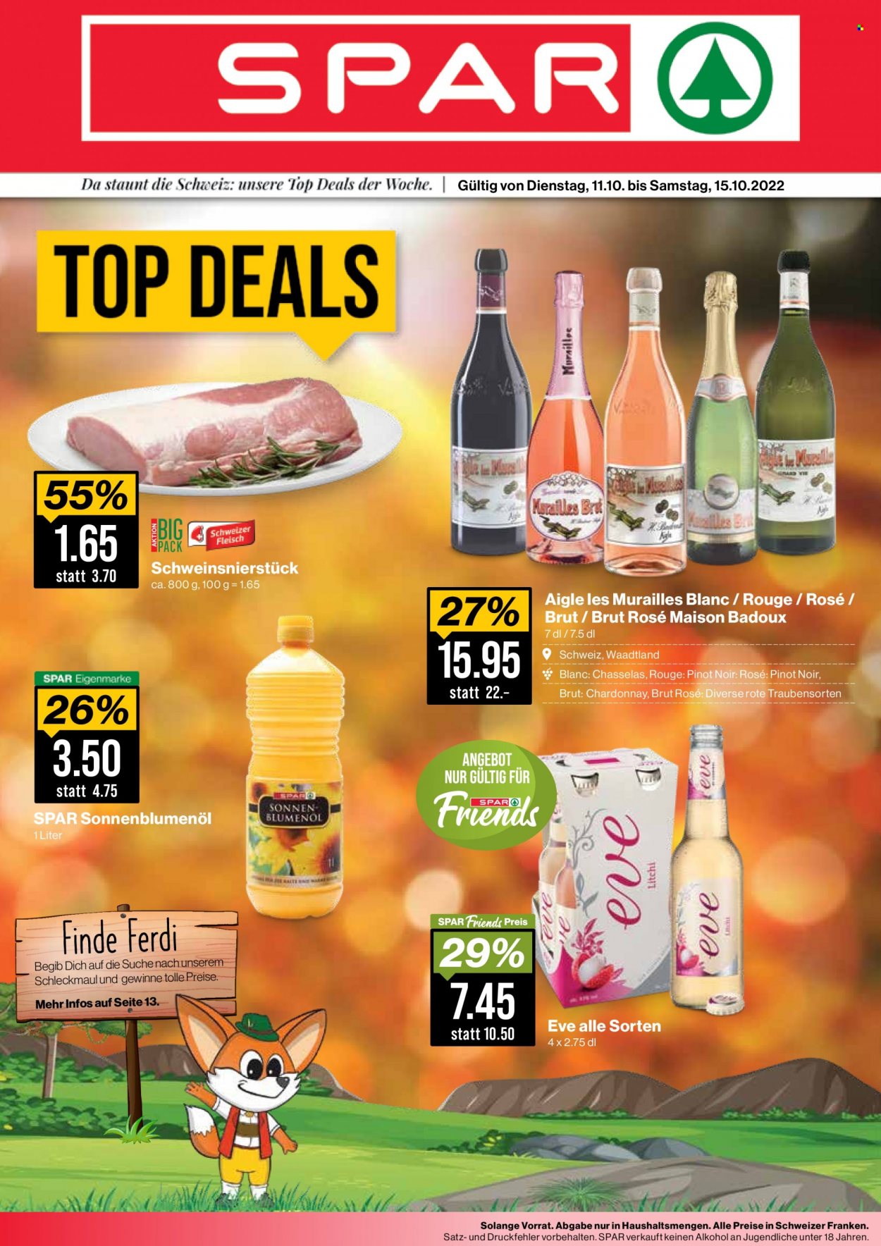Volantino SPAR - 11.10.2022 - 15.10.2022. Pagina 1