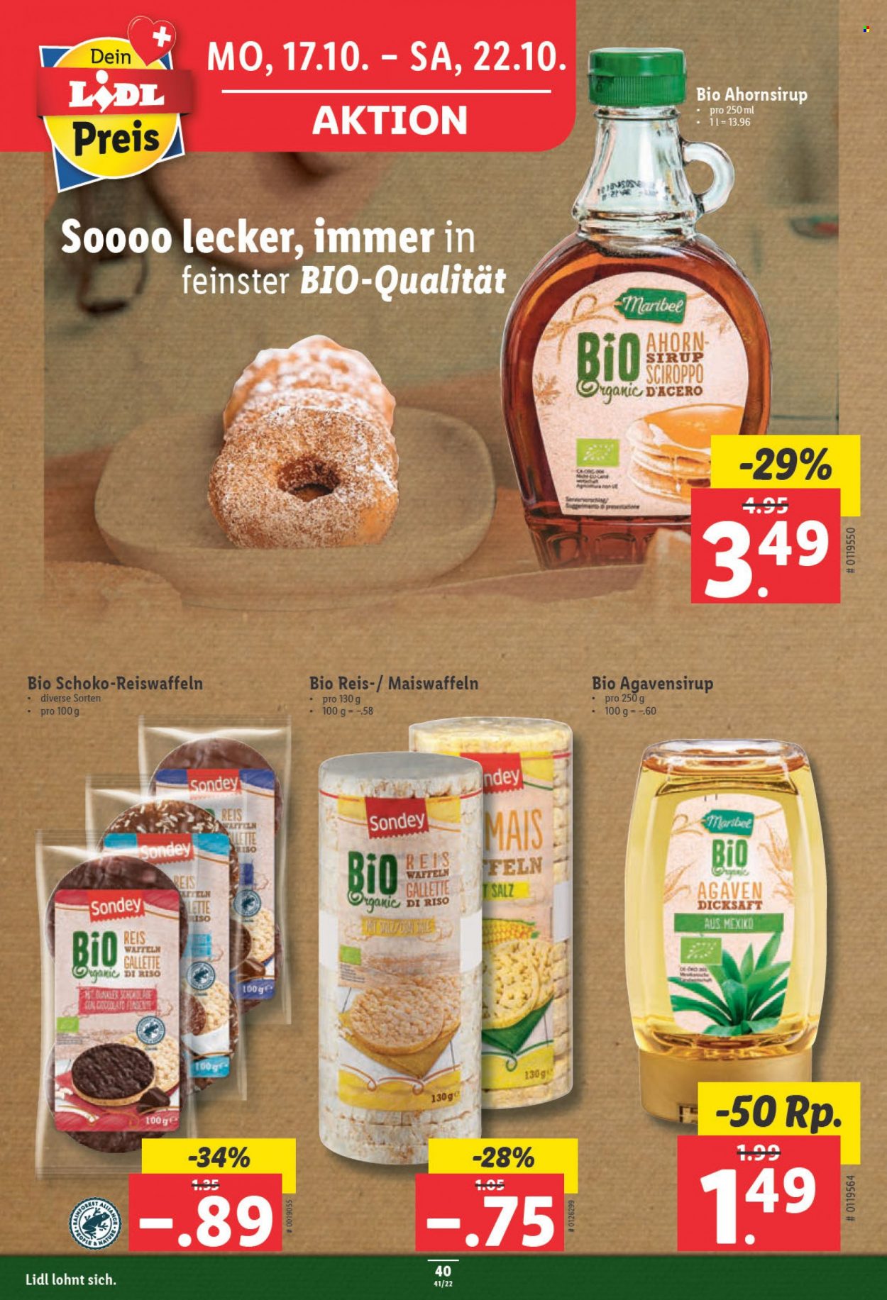 Prospekt Lidl - 13.10.2022 - 19.10.2022. Seite 40