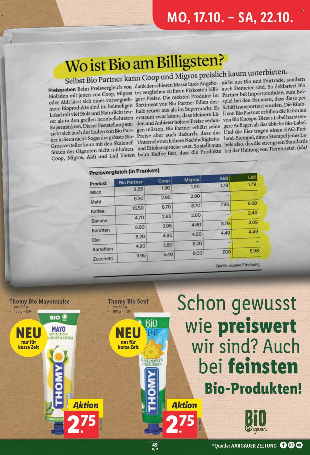 Prospekt Lidl - 13.10.2022 - 19.10.2022. Seite 49