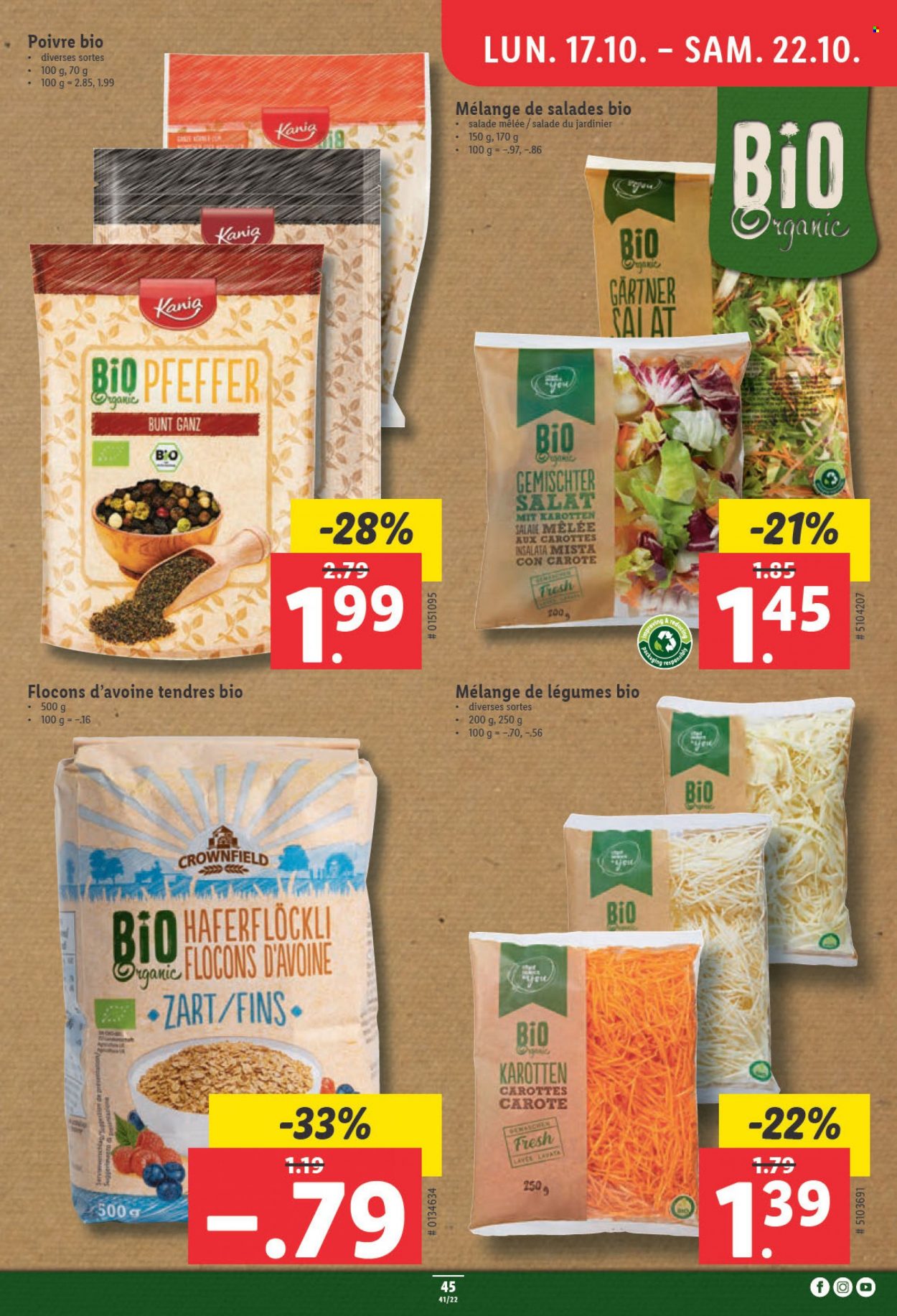 Prospekt Lidl - 13.10.2022 - 19.10.2022. Seite 45