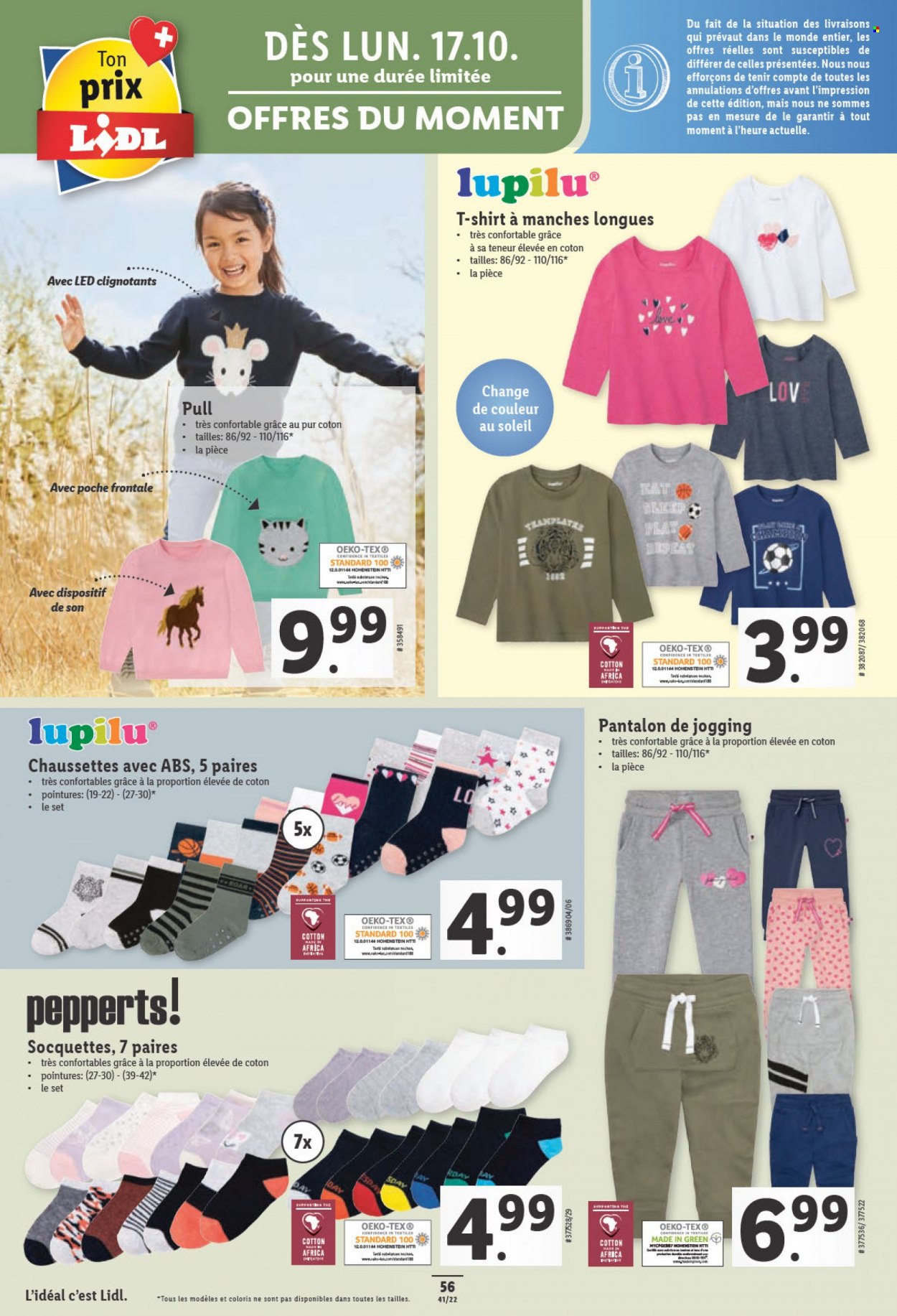 Prospekt Lidl - 13.10.2022 - 19.10.2022. Seite 56