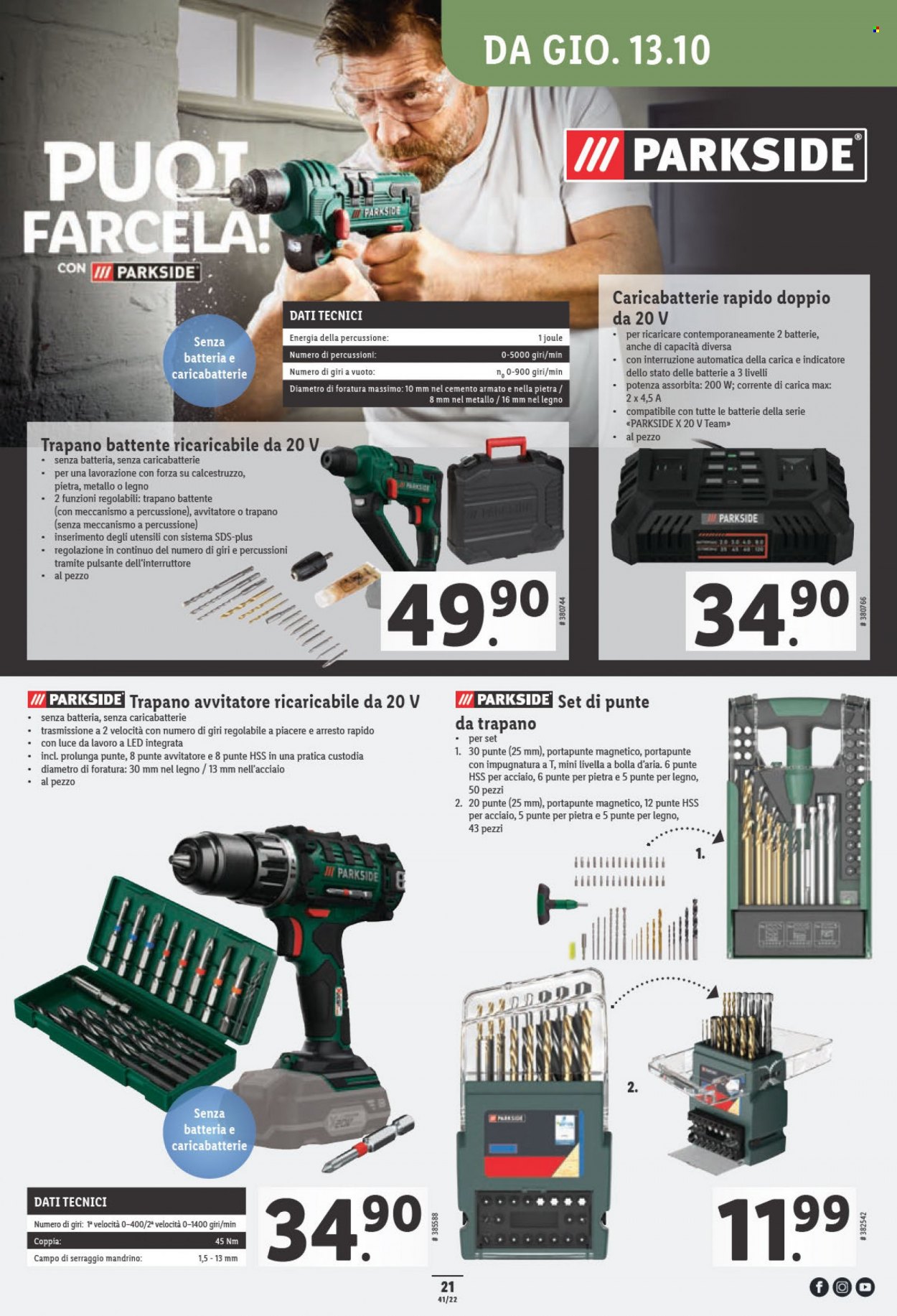Prospekt Lidl - 13.10.2022 - 19.10.2022. Seite 21