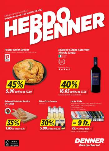 Volantino Denner - 11.10.2022 - 17.10.2022.