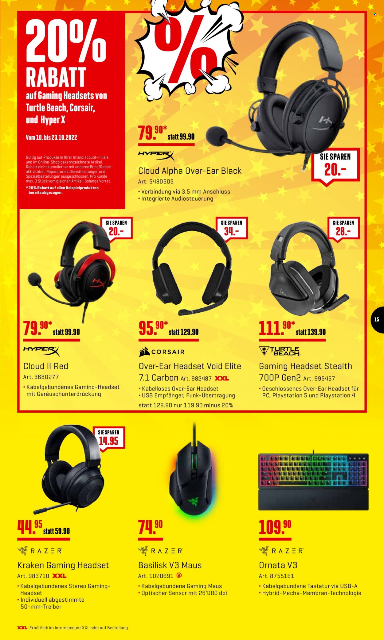 Catalogue Interdiscount - 10.10.2022 - 23.10.2022. Page 15