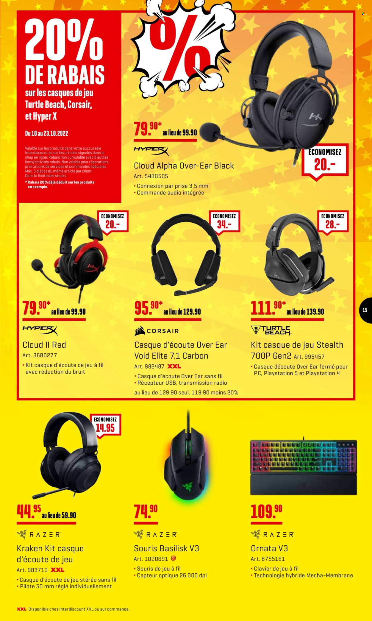 Volantino Interdiscount - 10.10.2022 - 23.10.2022. Pagina 15