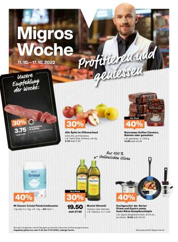 Prospekte Migros - 11.10.2022 - 17.10.2022.