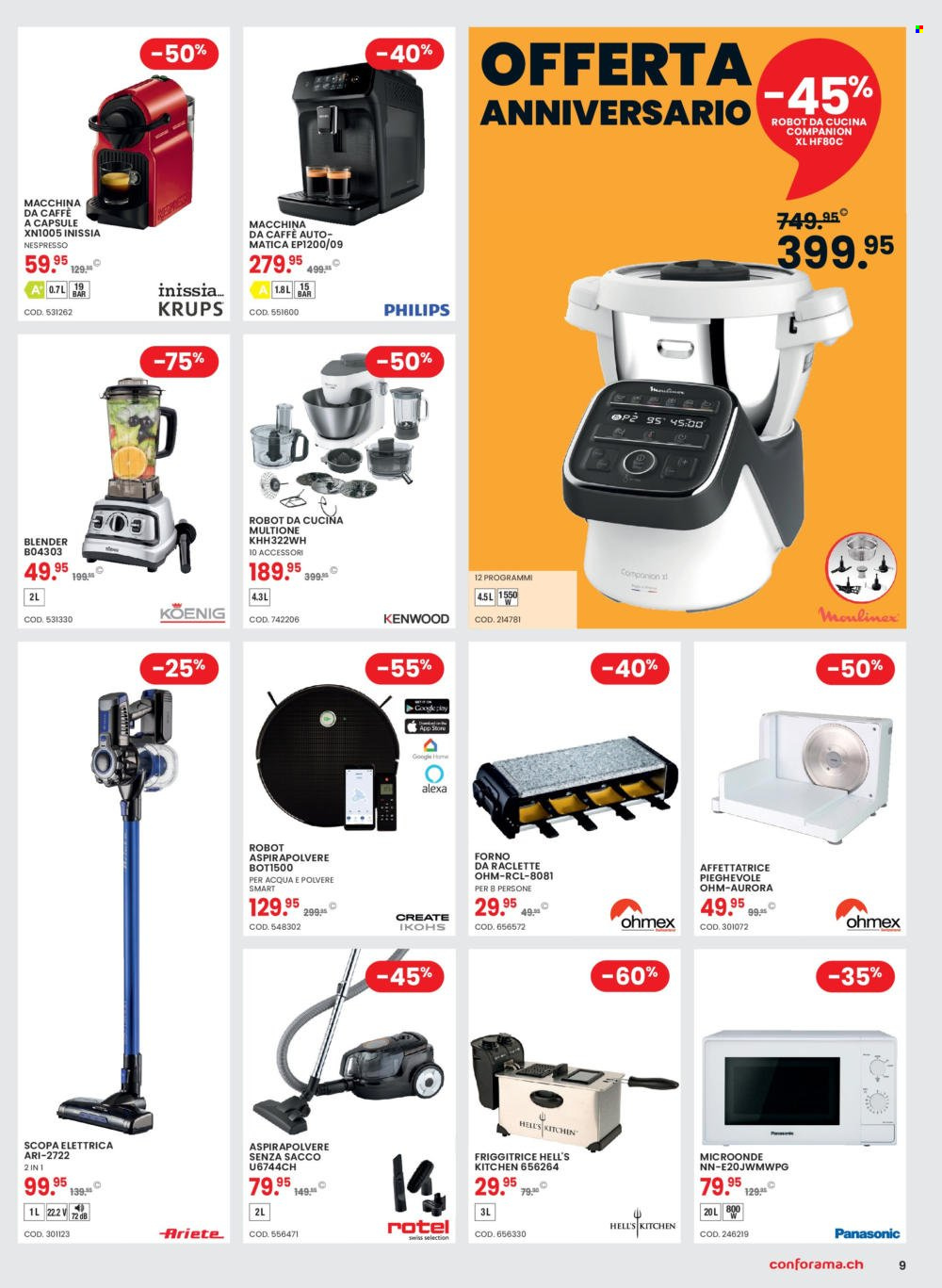 Volantino Conforama - 11.10.2022 - 24.10.2022. Pagina 9