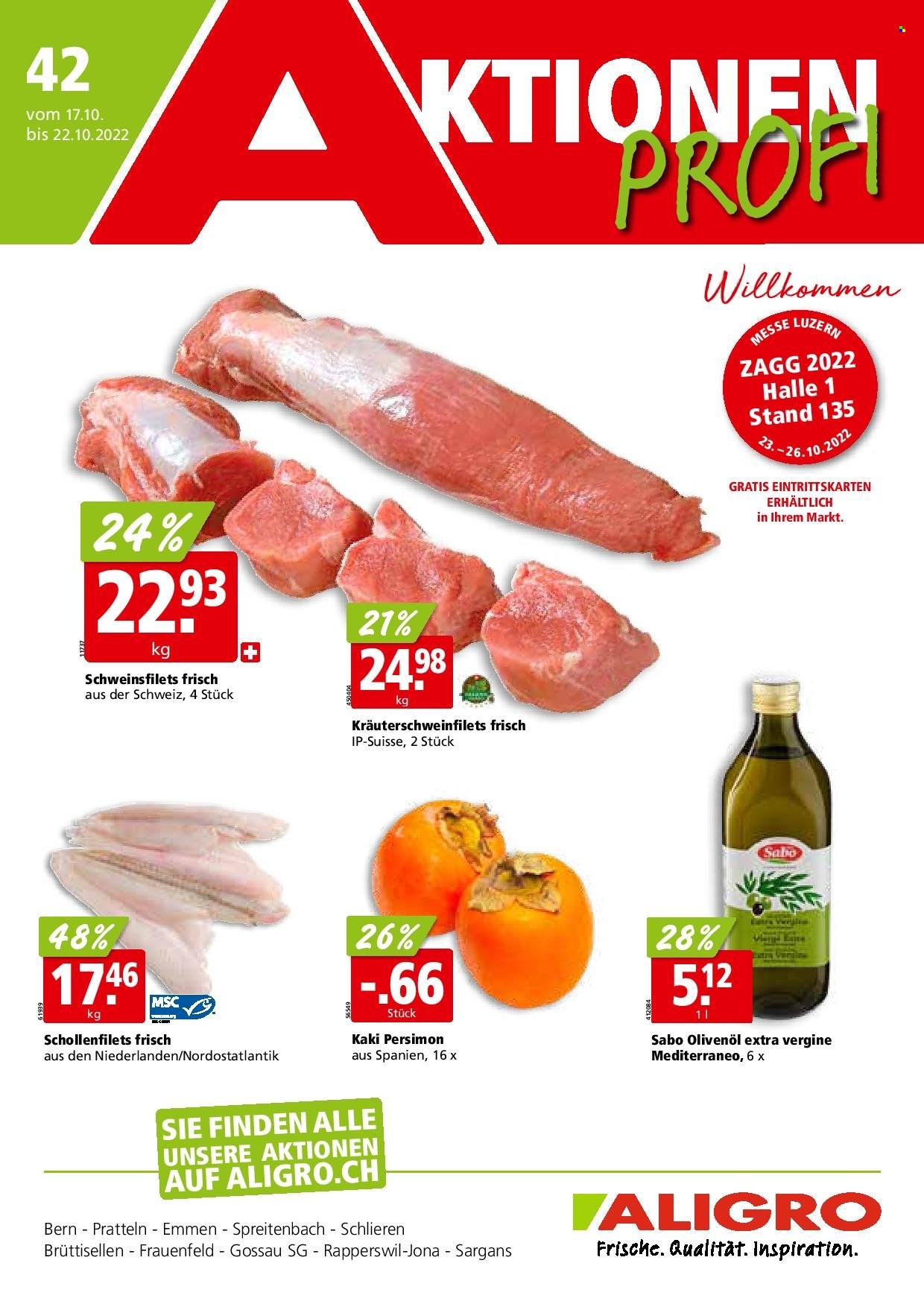 Prospekt ALIGRO - 17.10.2022 - 22.10.2022. Seite 1