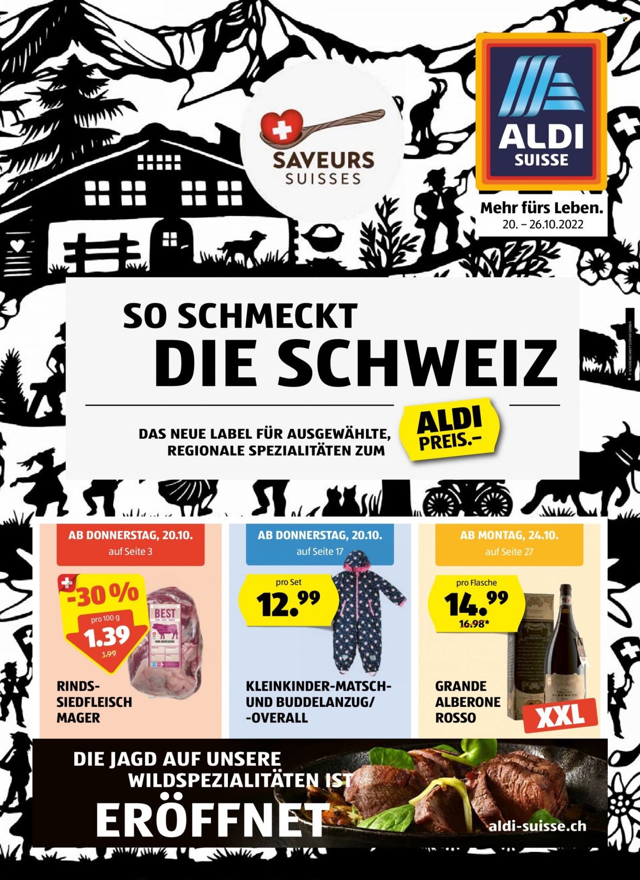 Catalogue Aldi - 20.10.2022 - 26.10.2022. Page 1