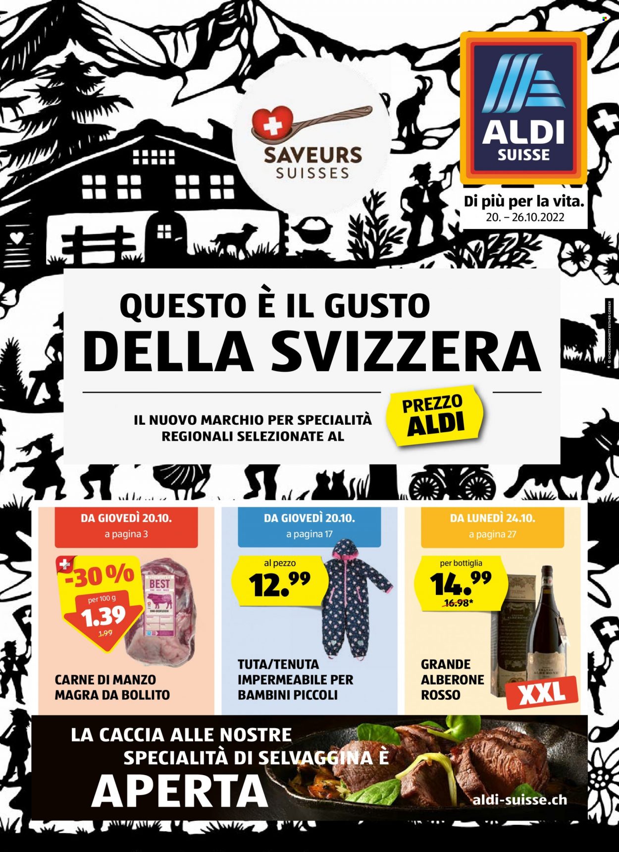 Volantino Aldi - 20.10.2022 - 26.10.2022. Pagina 1