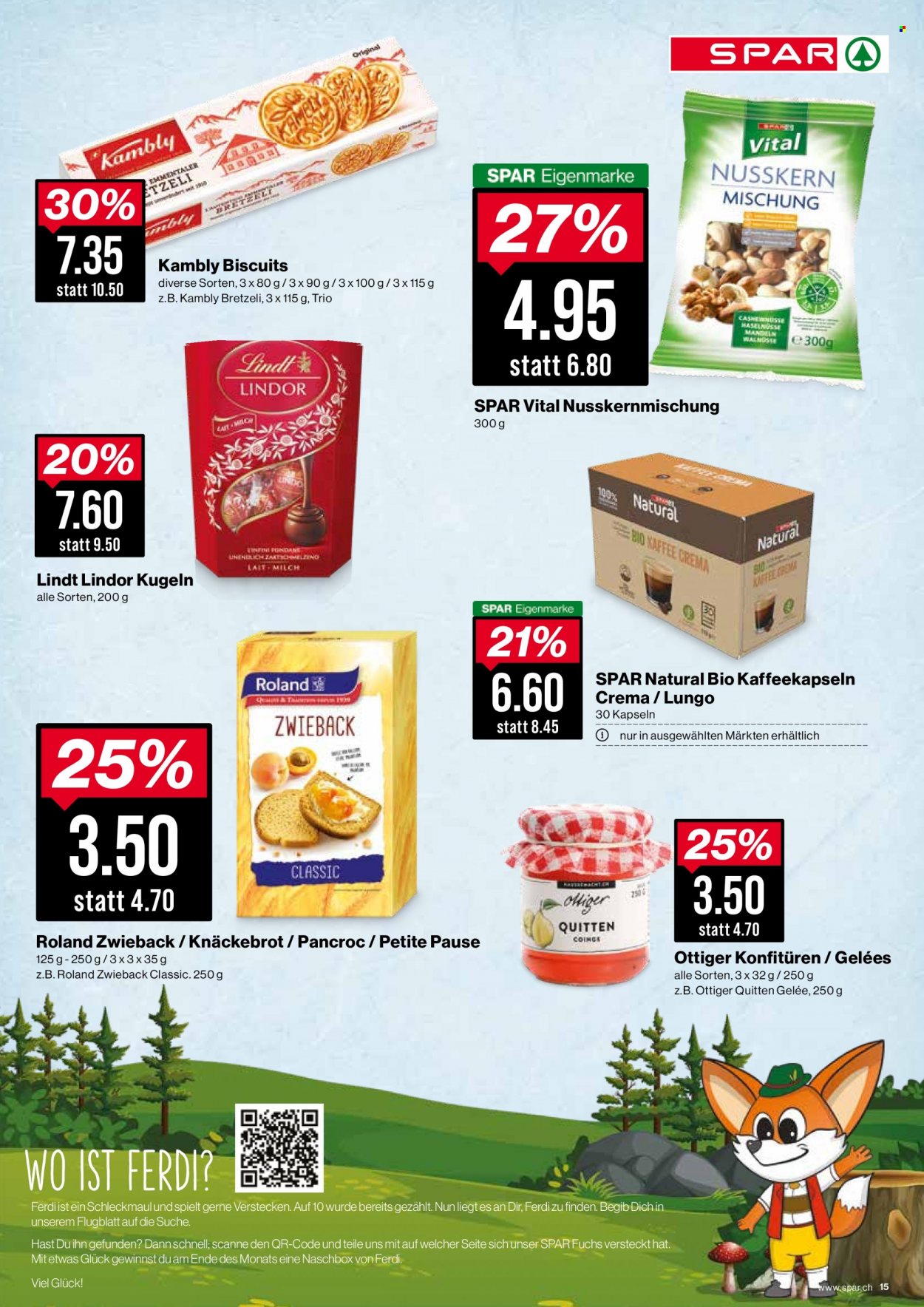 Prospekt SPAR - 18.10.2022 - 22.10.2022. Seite 15