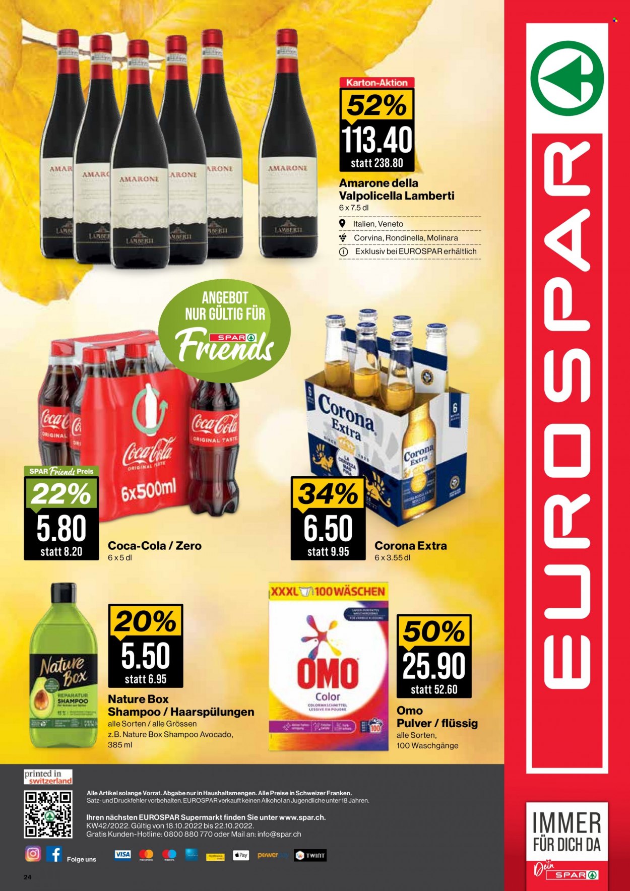 Prospekt SPAR - 18.10.2022 - 22.10.2022. Seite 24
