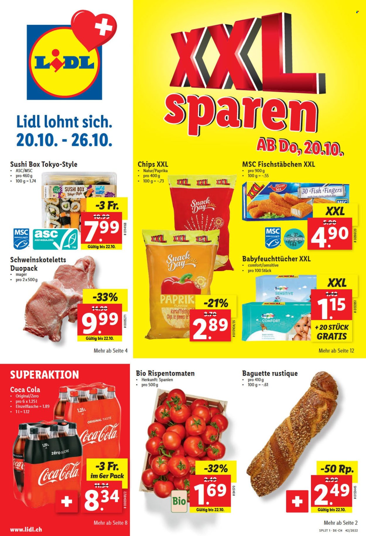Prospekt Lidl - 20.10.2022 - 26.10.2022. Seite 1