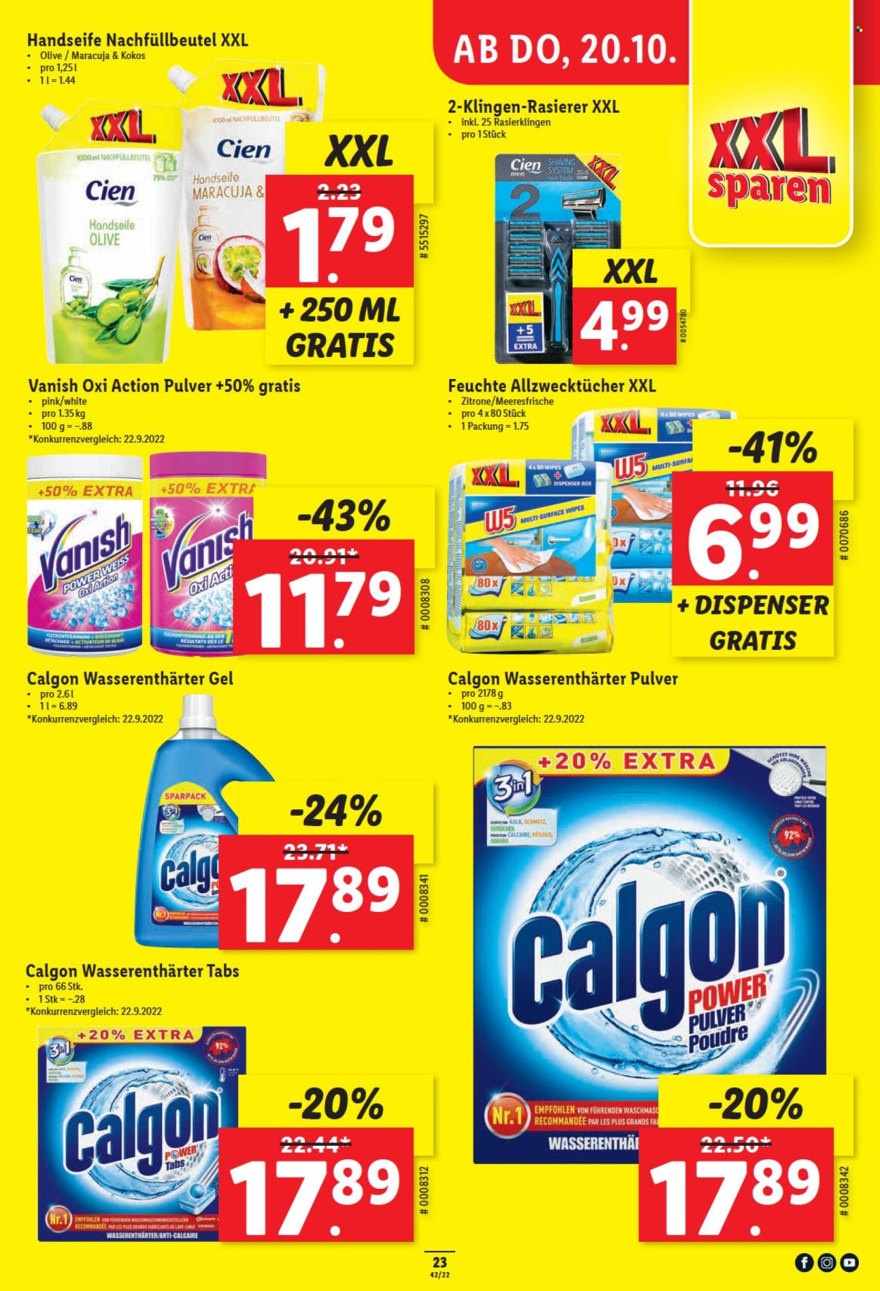 Prospekt Lidl - 20.10.2022 - 26.10.2022. Seite 23