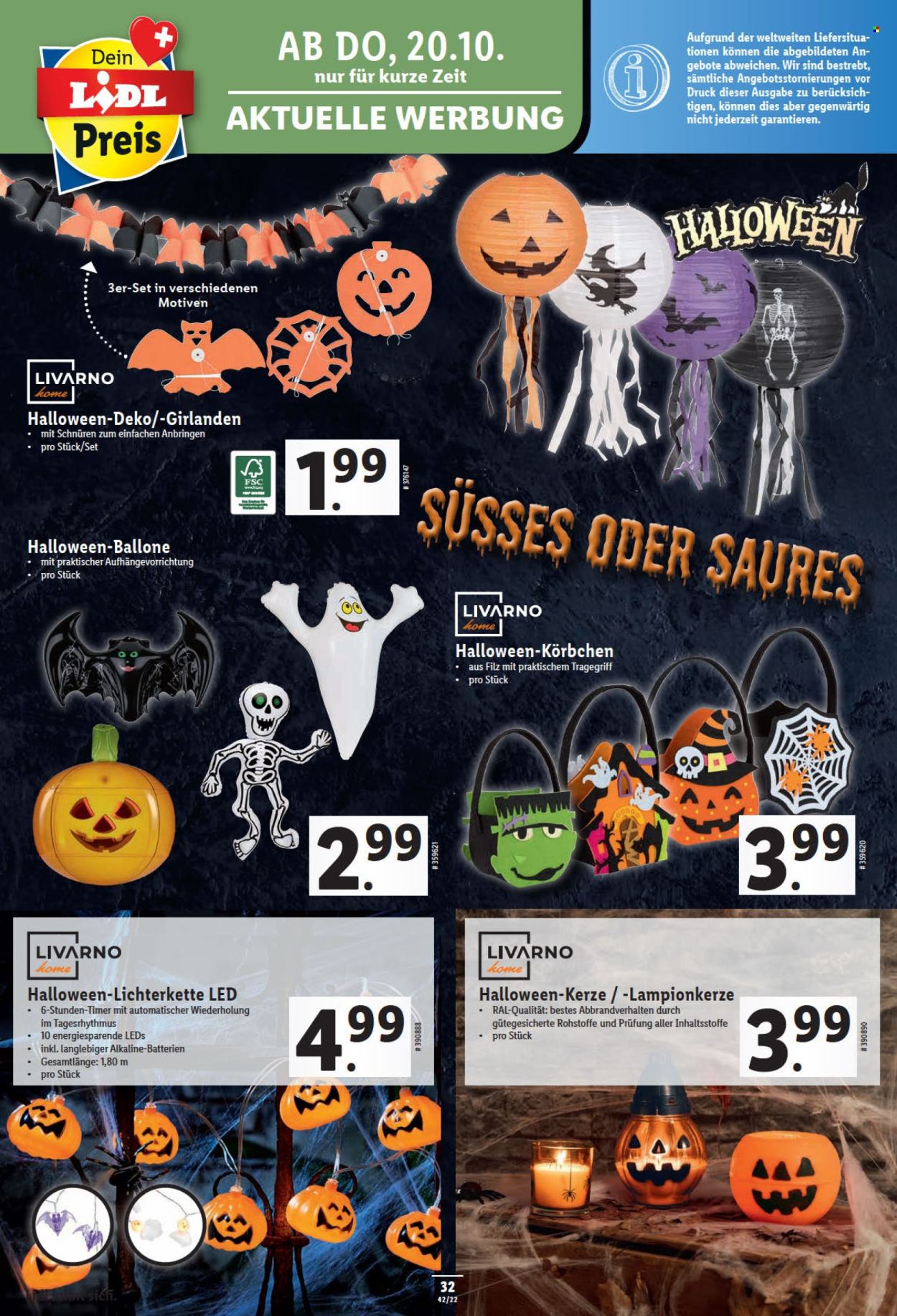 Prospekt Lidl - 20.10.2022 - 26.10.2022. Seite 32