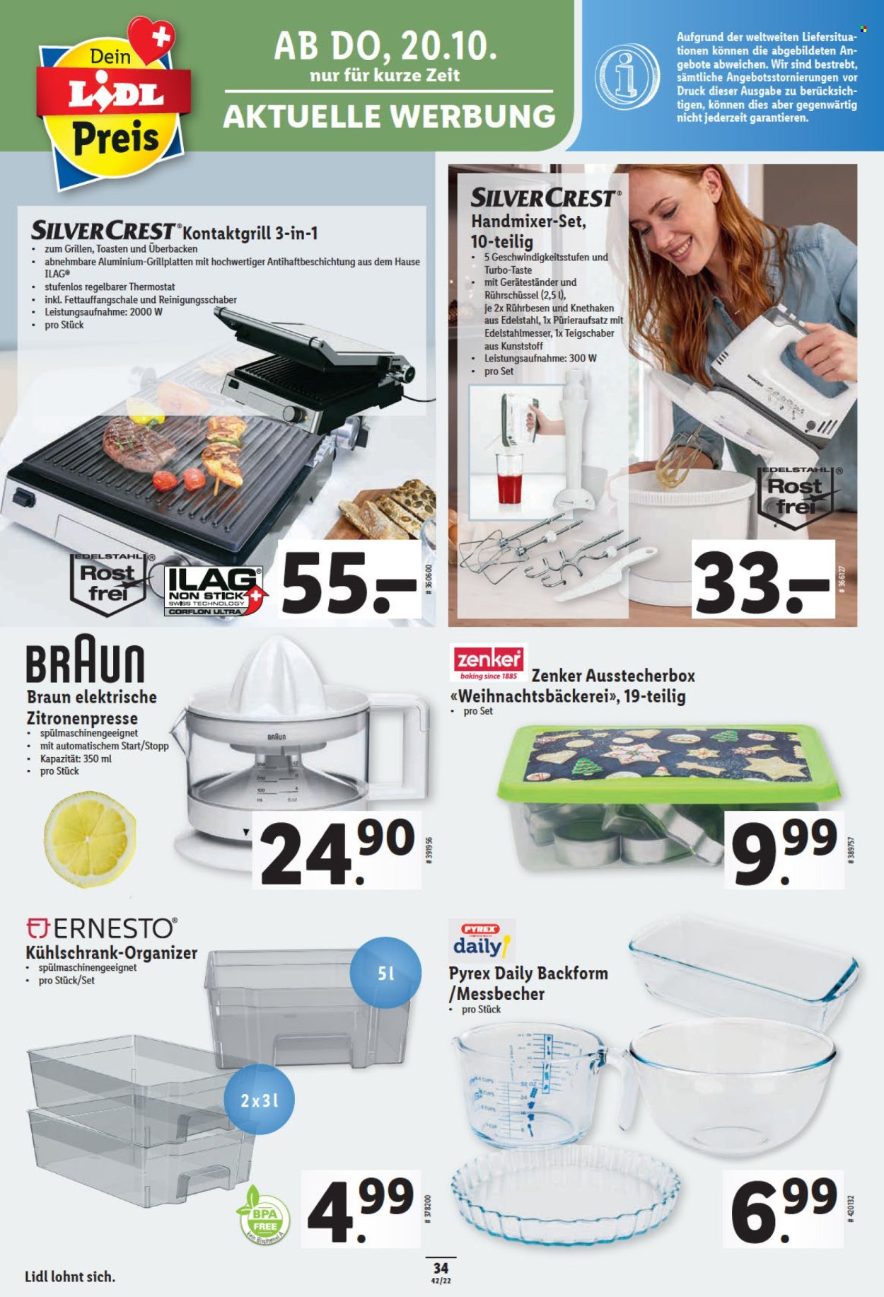 Prospekt Lidl - 20.10.2022 - 26.10.2022. Seite 34