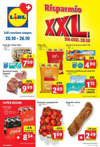Volantino Lidl - 20.10.2022 - 26.10.2022.