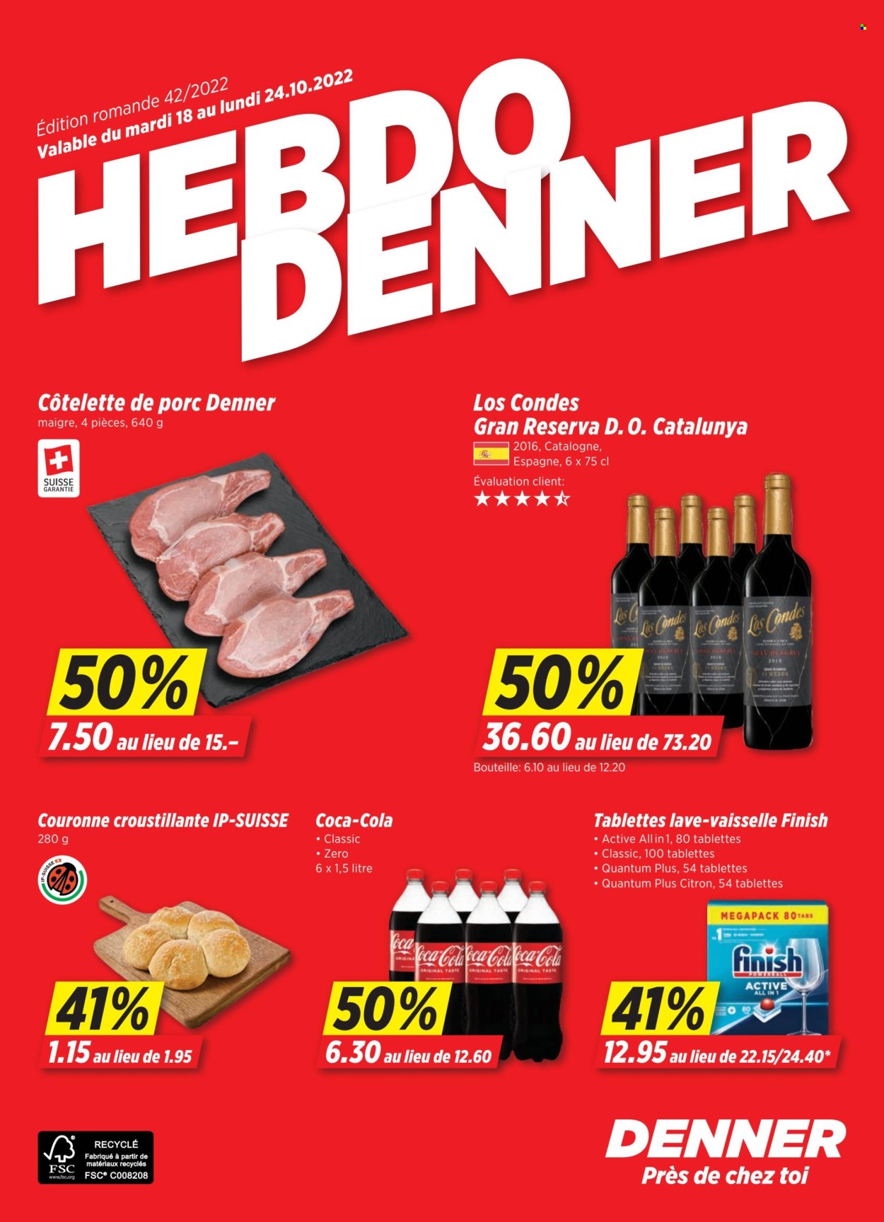 Volantino Denner - 18.10.2022 - 24.10.2022. Pagina 1