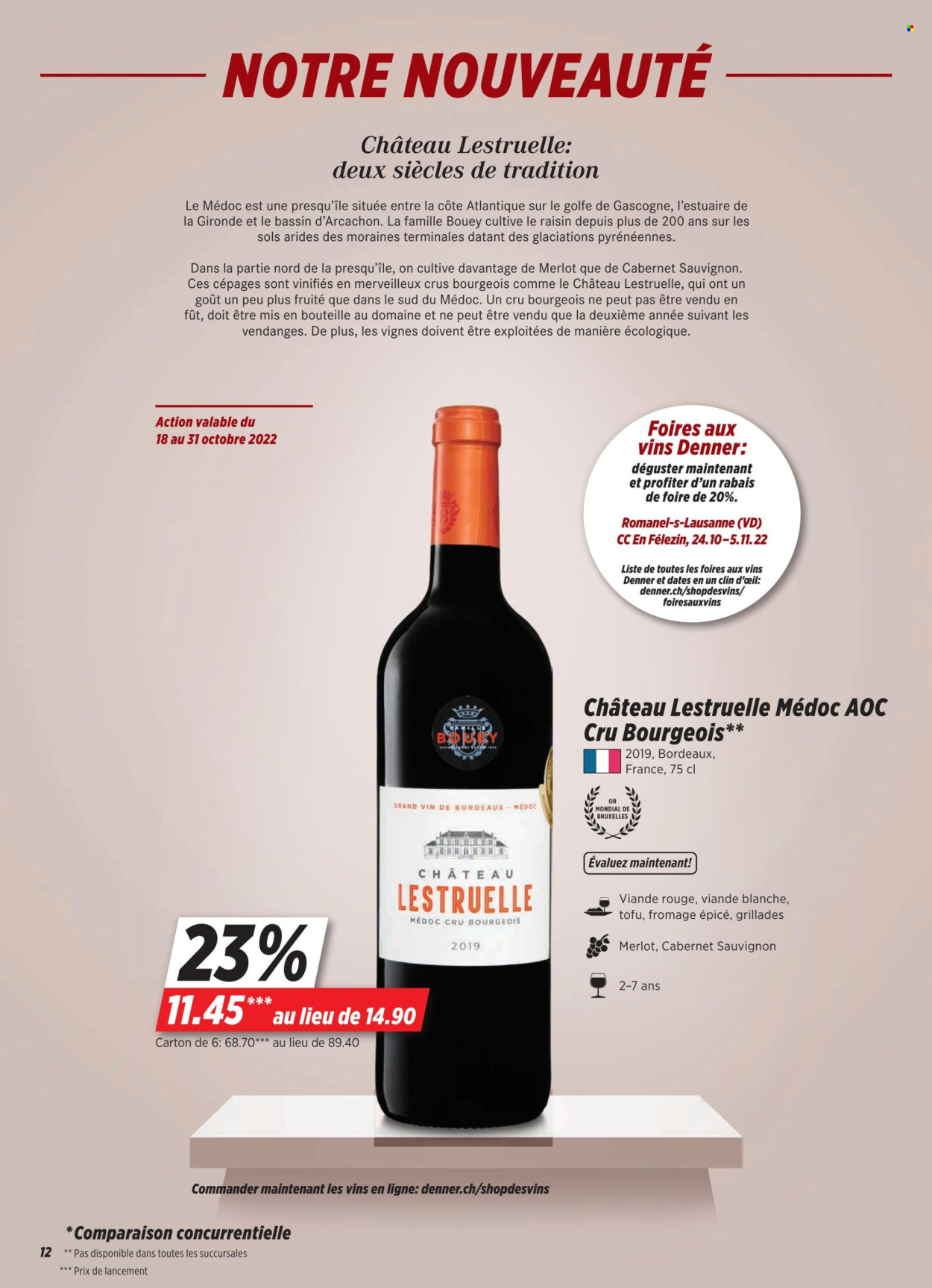Volantino Denner - 18.10.2022 - 24.10.2022. Pagina 12
