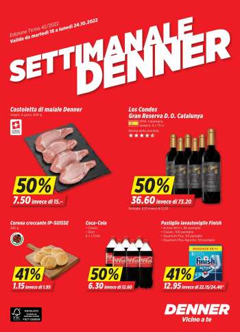 Catalogue Denner - 18.10.2022 - 24.10.2022.