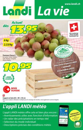 Catalogue Landi - 17.10.2022 - 29.10.2022.