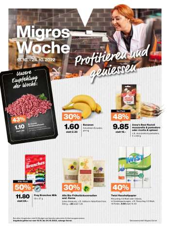 Catalogue Migros - 18.10.2022 - 24.10.2022.