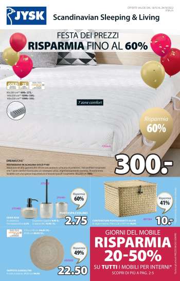 Catalogue JYSK - 18.10.2022 - 24.10.2022.