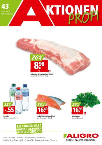 Prospekte ALIGRO - 24.10.2022 - 29.10.2022.