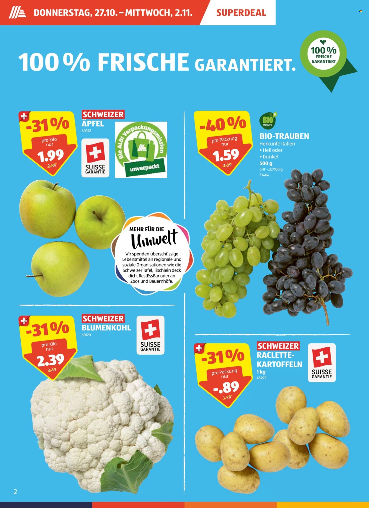 Volantino Aldi - 27.10.2022 - 2.11.2022. Pagina 2