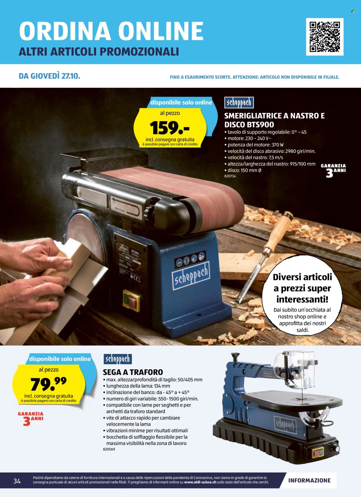 Volantino Aldi - 27.10.2022 - 2.11.2022. Pagina 34