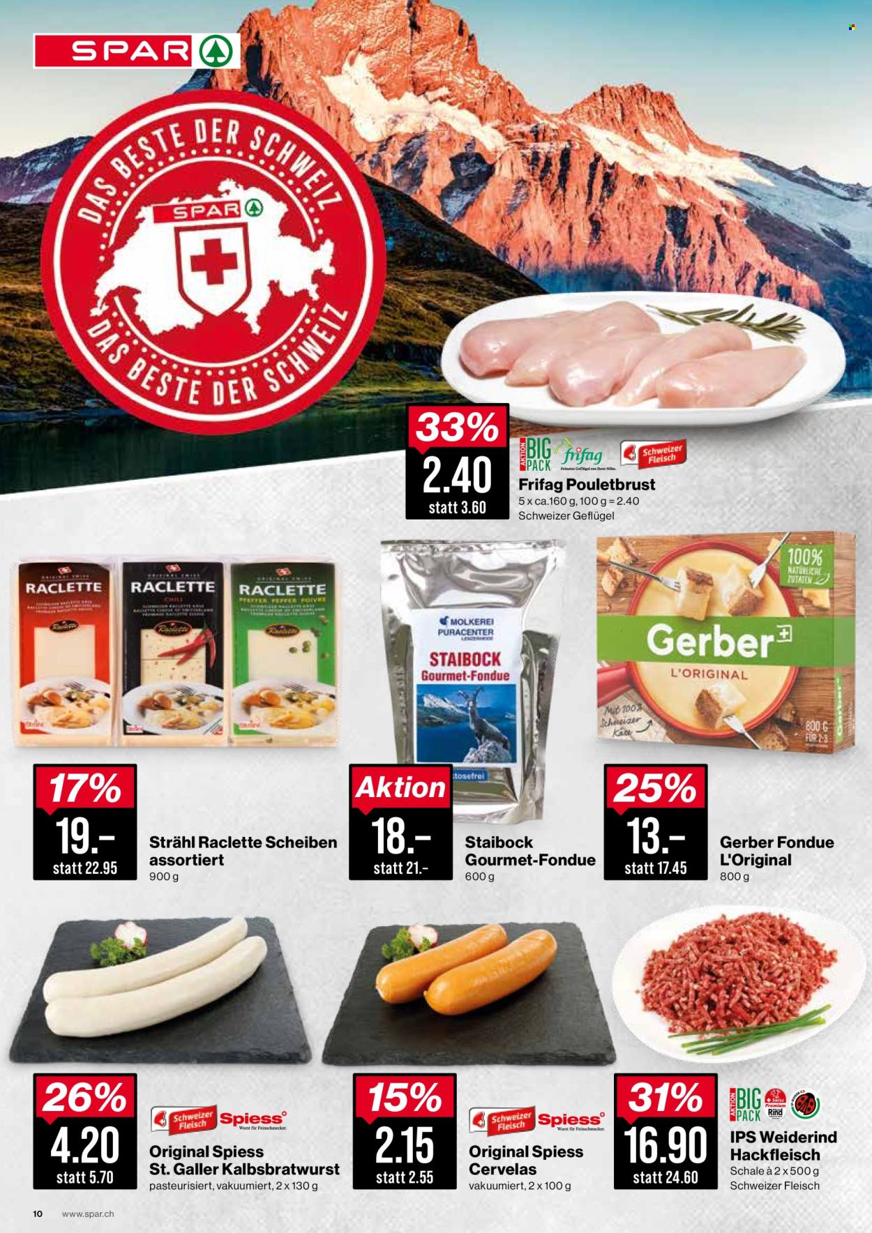 Prospekt SPAR - 25.10.2022 - 29.10.2022. Seite 10