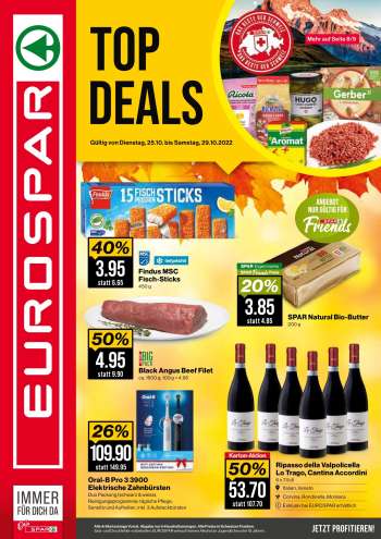 Volantino SPAR - 25.10.2022 - 29.10.2022.