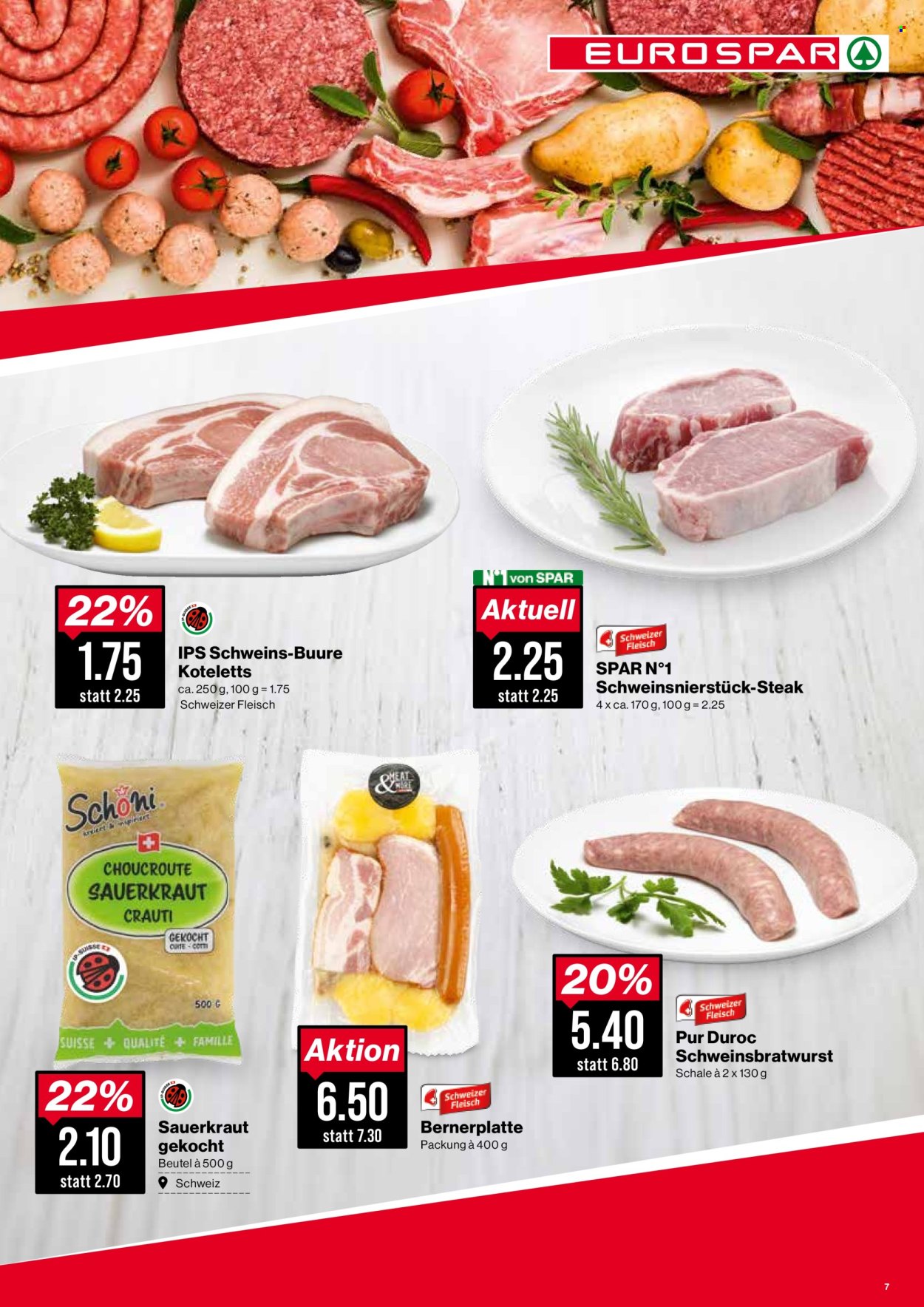 Prospekt SPAR - 25.10.2022 - 29.10.2022. Seite 7