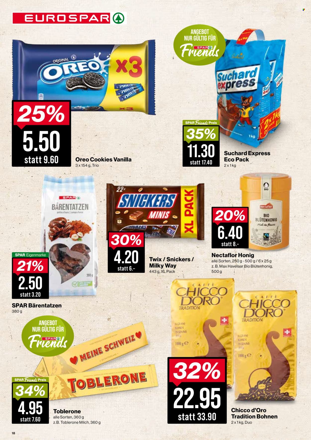 Prospekt SPAR - 25.10.2022 - 29.10.2022. Seite 18