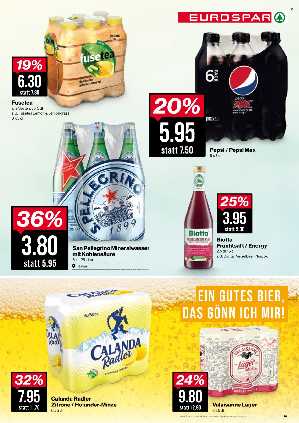 Prospekt SPAR - 25.10.2022 - 29.10.2022. Seite 19