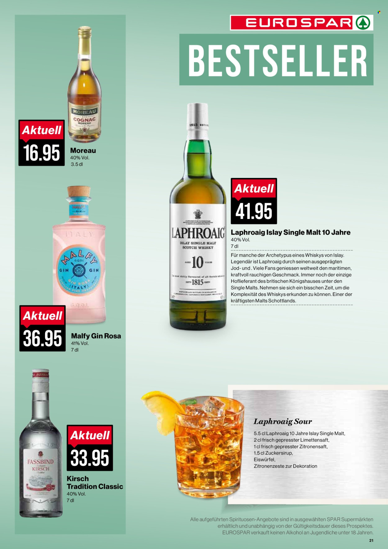 Prospekt SPAR - 25.10.2022 - 29.10.2022. Seite 21