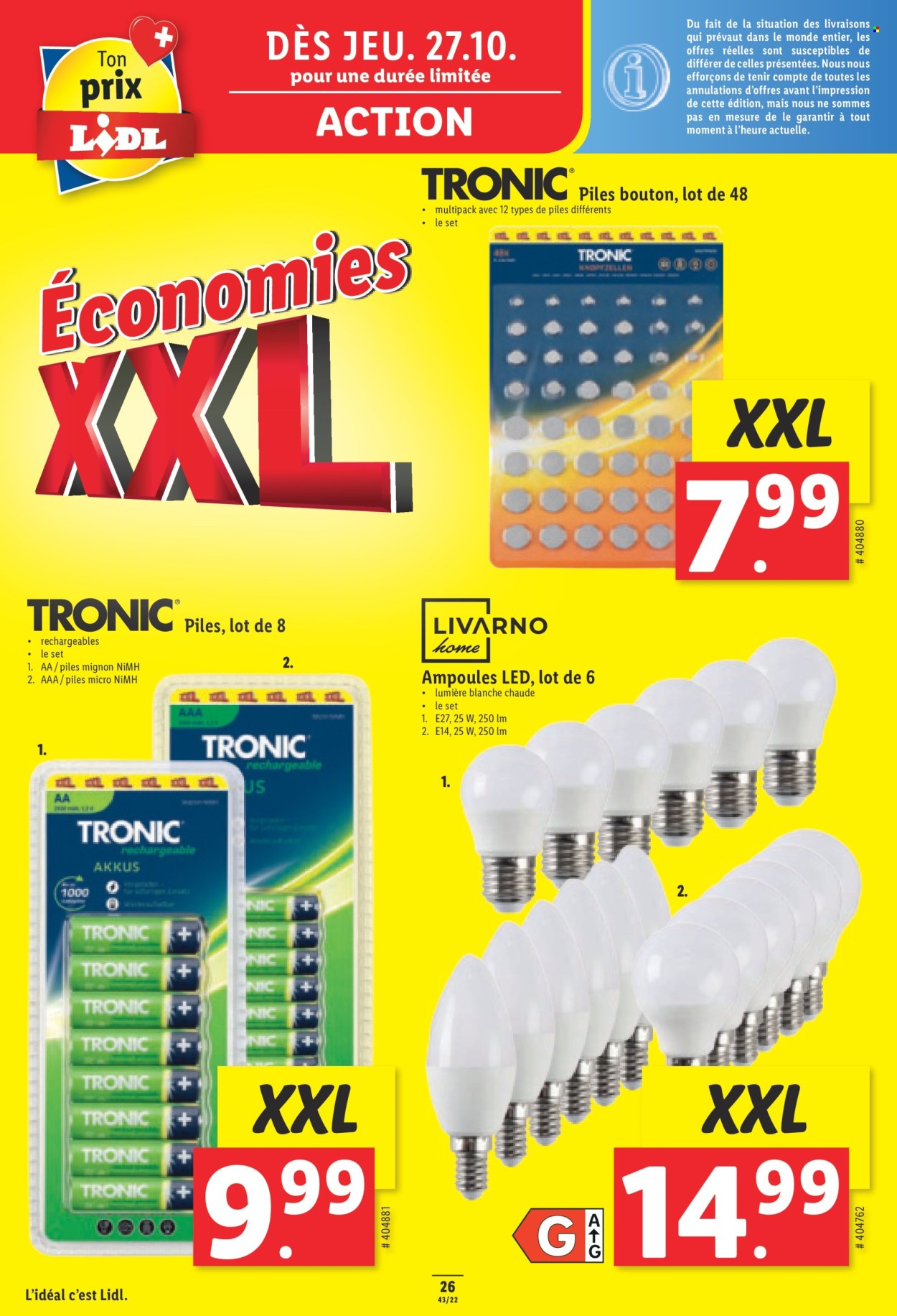Prospekt Lidl - 27.10.2022 - 2.11.2022. Seite 26