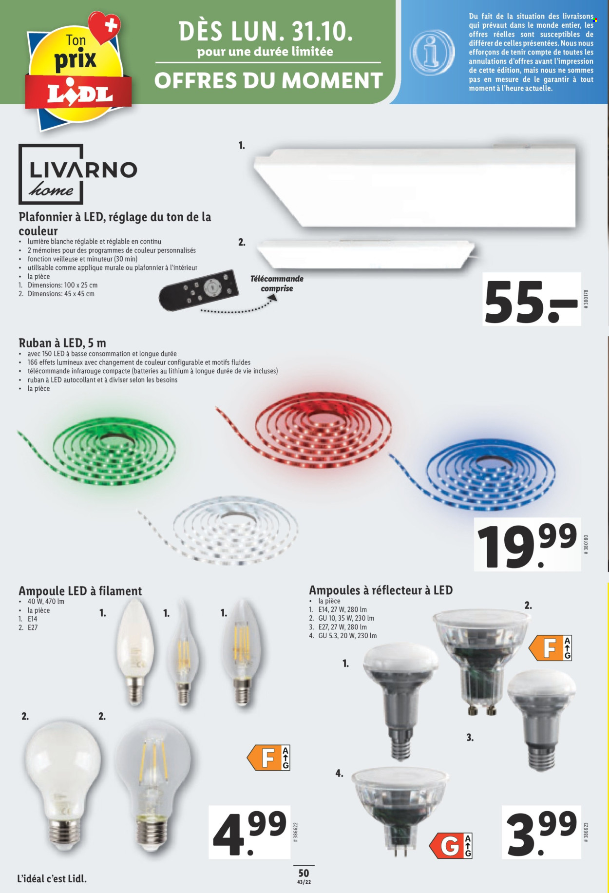 Prospekt Lidl - 27.10.2022 - 2.11.2022. Seite 50