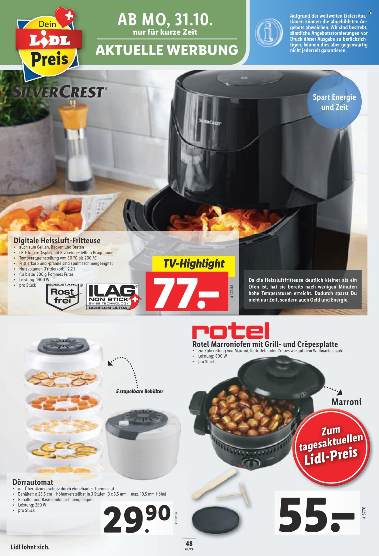 Volantino Lidl - 27.10.2022 - 2.11.2022. Pagina 48