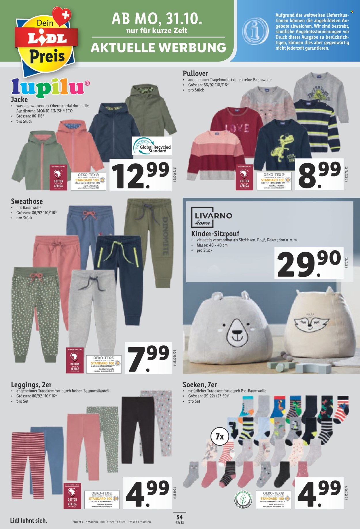 Volantino Lidl - 27.10.2022 - 2.11.2022. Pagina 54