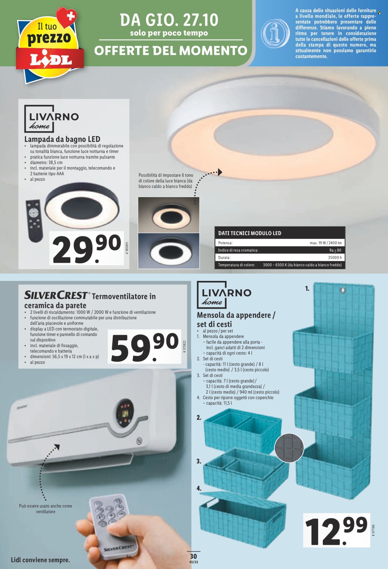 Prospekt Lidl - 27.10.2022 - 2.11.2022. Seite 30