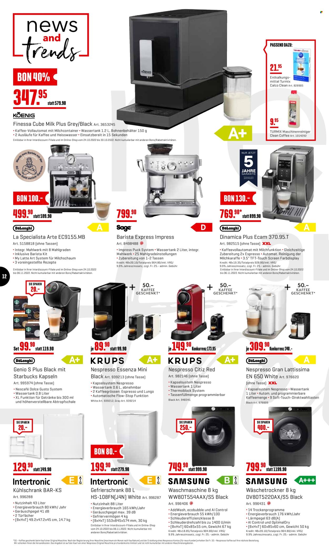 Volantino Interdiscount - 24.10.2022 - 6.11.2022. Pagina 12