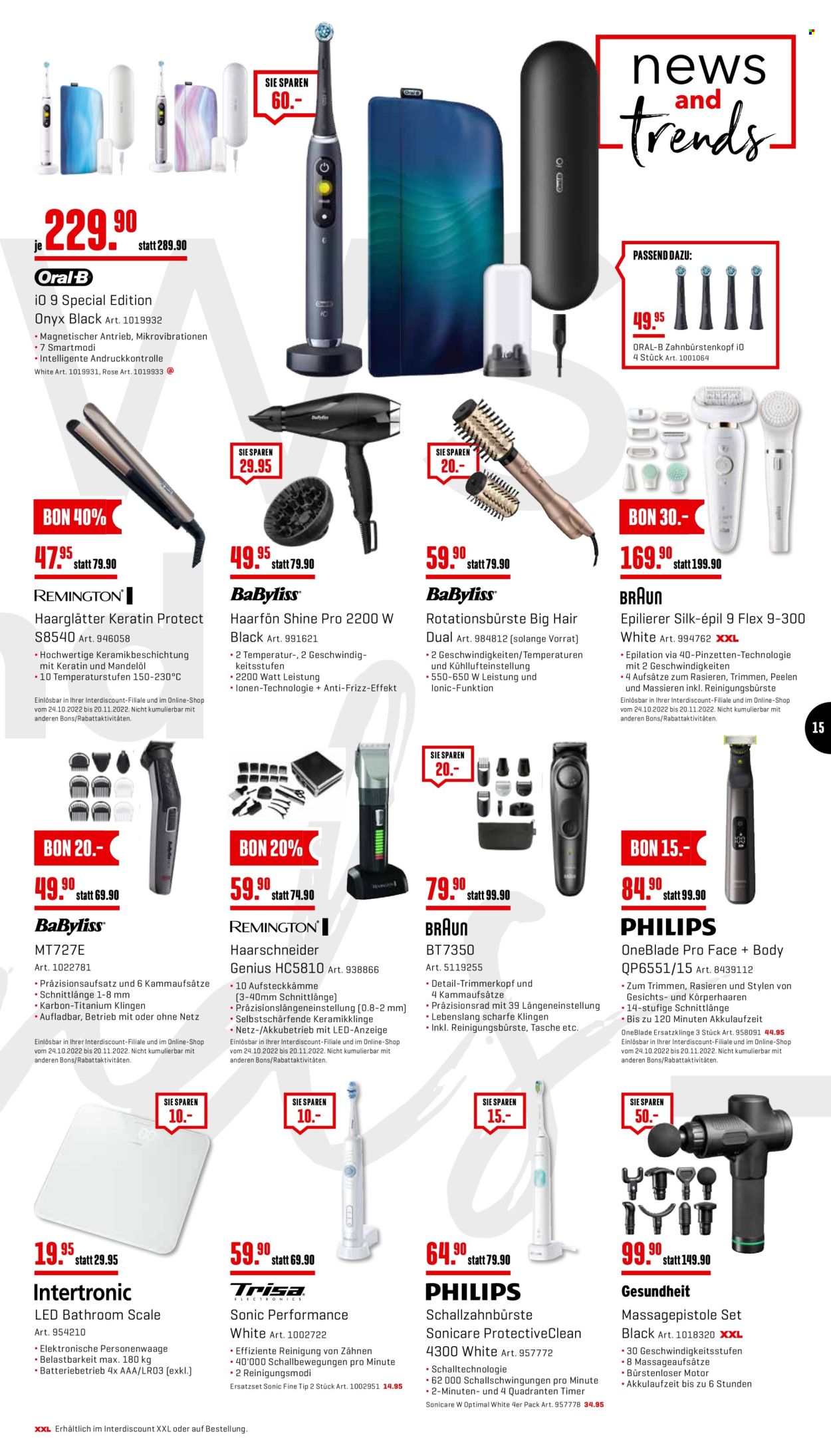 Volantino Interdiscount - 24.10.2022 - 6.11.2022. Pagina 15
