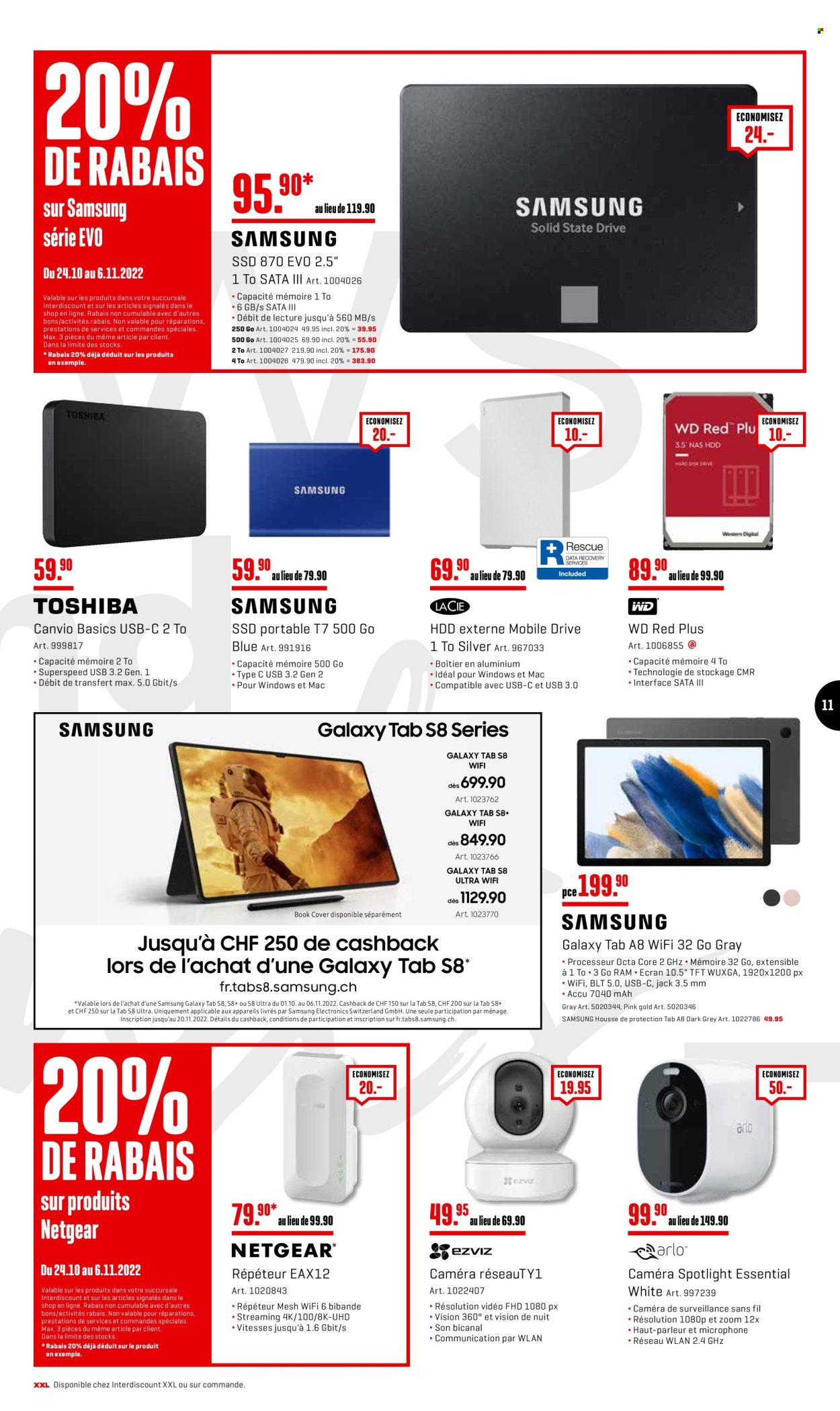 Volantino Interdiscount - 24.10.2022 - 6.11.2022. Pagina 11