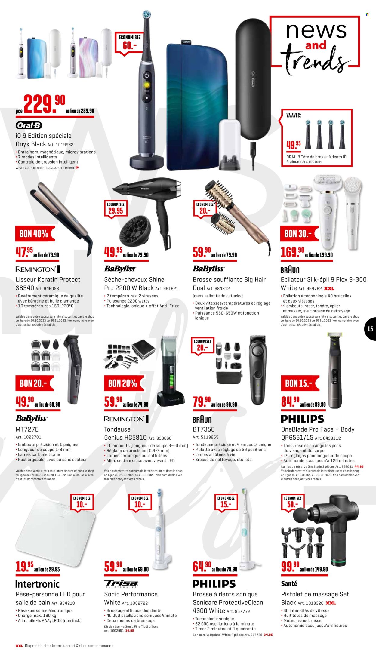 Volantino Interdiscount - 24.10.2022 - 6.11.2022. Pagina 15