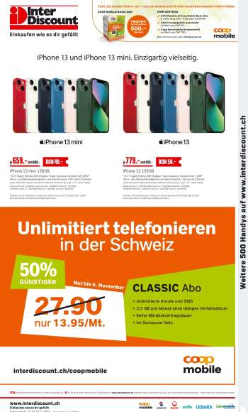 Prospekte Interdiscount - 24.10.2022 - 6.11.2022.