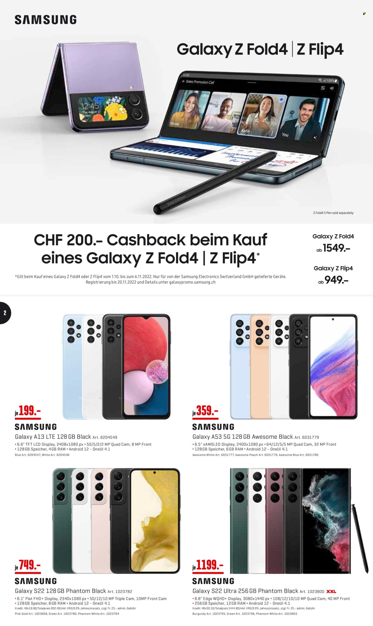 Volantino Interdiscount - 24.10.2022 - 6.11.2022. Pagina 2
