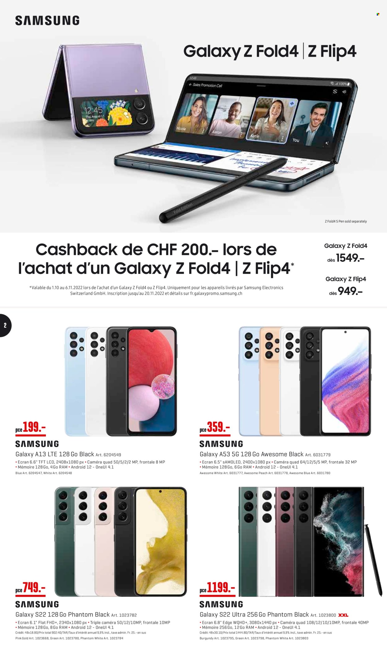 Volantino Interdiscount - 24.10.2022 - 6.11.2022. Pagina 2